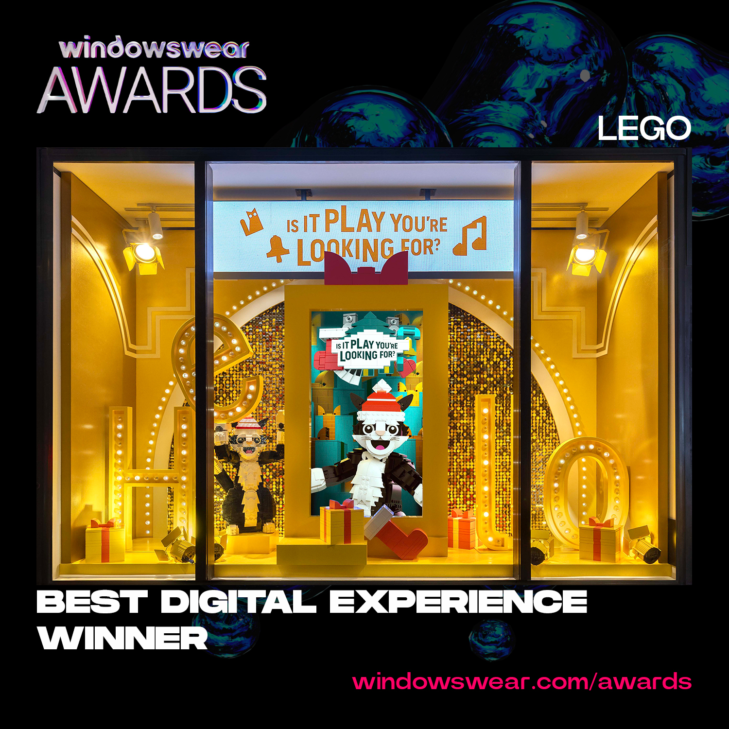 Lego Wins Best Digital Experiences at the WindowsWear Awards 2026
