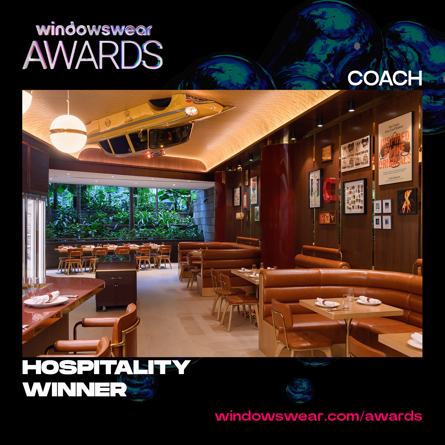 Coach Wins Best Hospitality at the WindowsWear Awards 2026