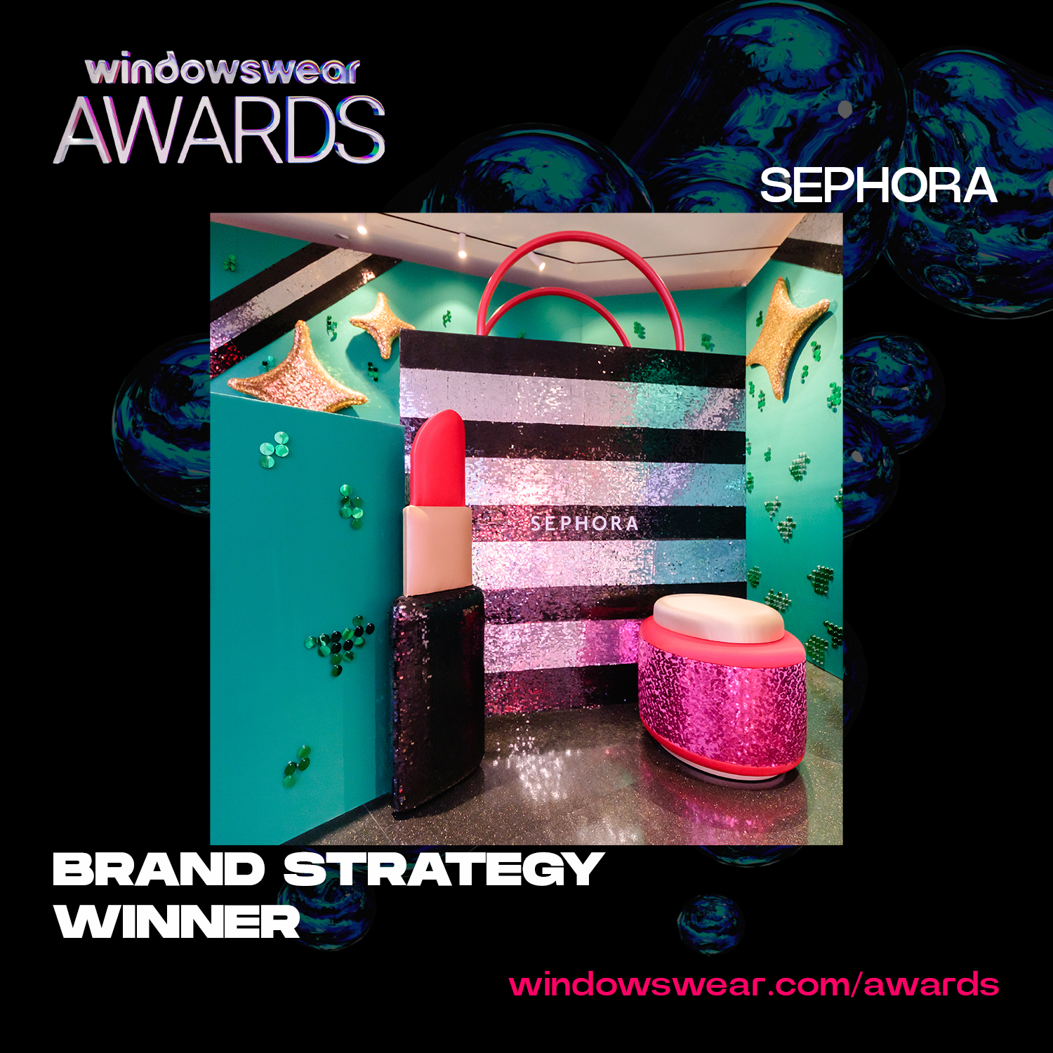 Sephora Wins Best Brand Strategy at the WindowsWear Awards 2026