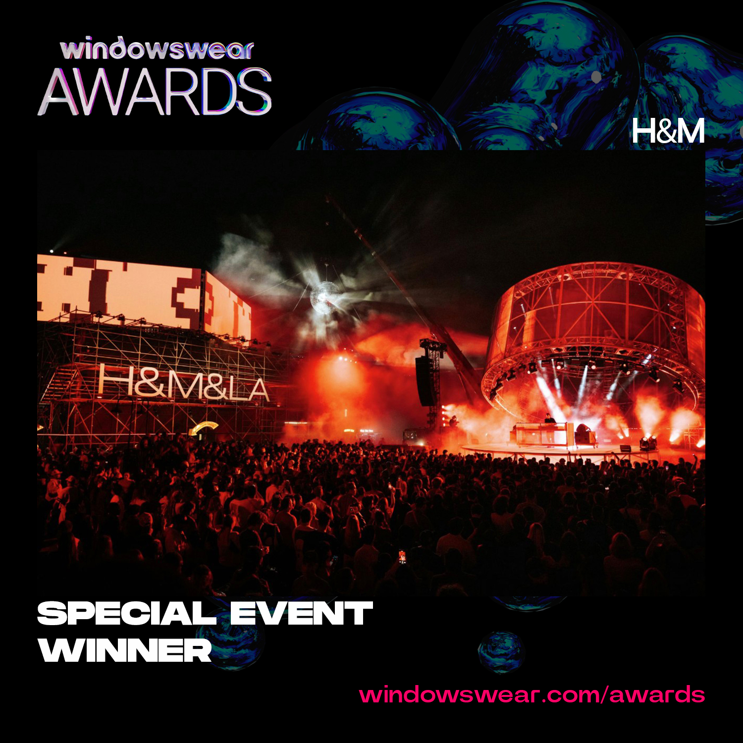 H&M Wins Best Special Event at the WindowsWear Awards 2026