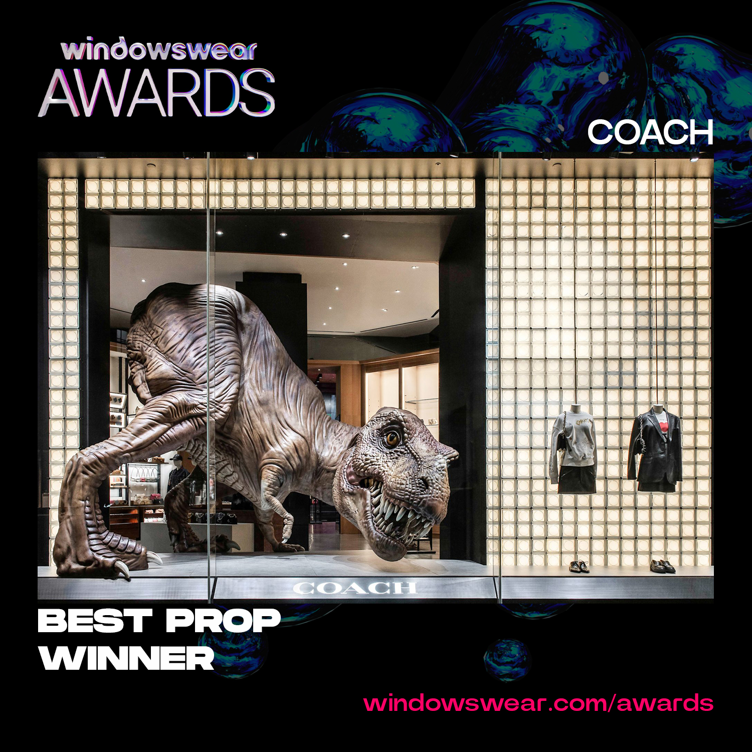 Coach Wins Best Prop at the WindowsWear Awards 2026