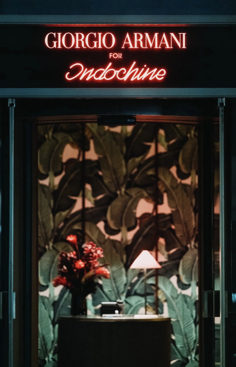 Giorgio Armani Welcomes New York’s Iconic Indochine to Milan During Fashion Week