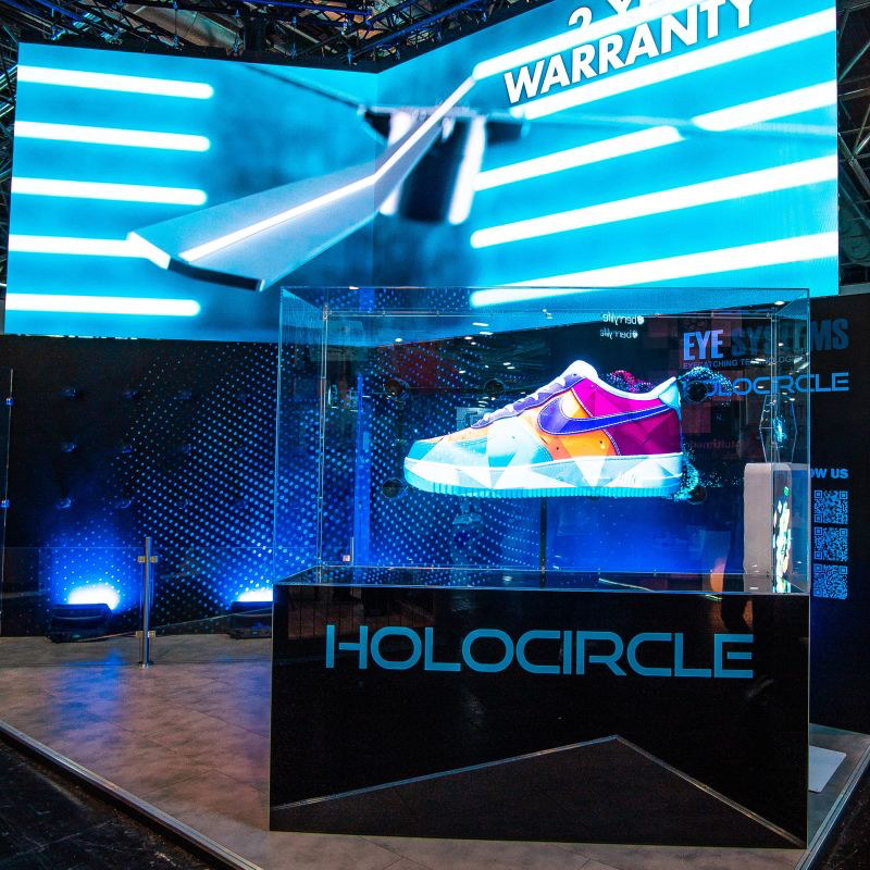 HOLOCIRCLE – Holographic Display Systems in Retail and Event Environments
