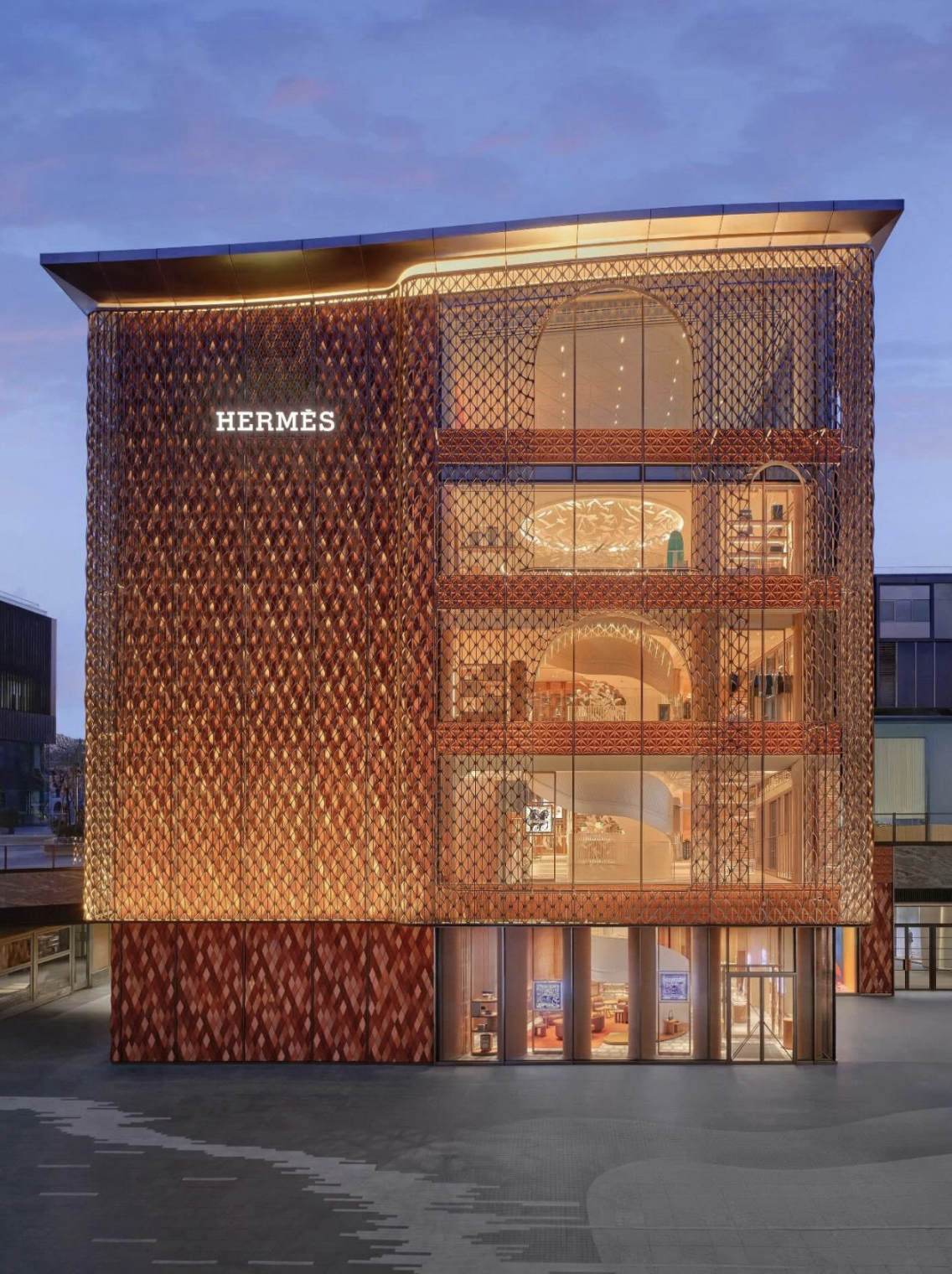 Hermès Unveils a Landmark Flagship at Beijing’s Sanlitun