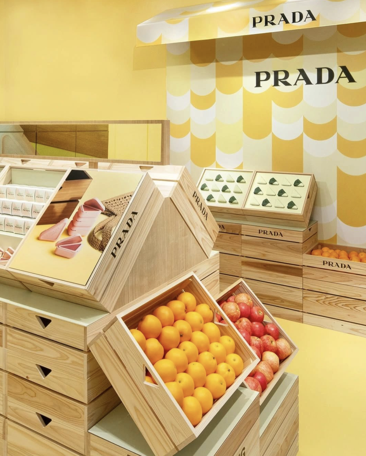 Prada Beauty’s Spring Market Pop-Up Brings a Playful Retail Fantasy to Tokyo