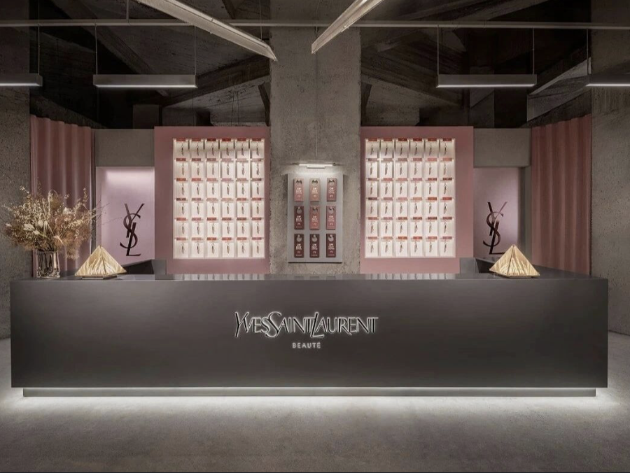 SAINT LAURENT launches hotel pop-up concept in Shanghai for Yves Saint Laurent Beauty
