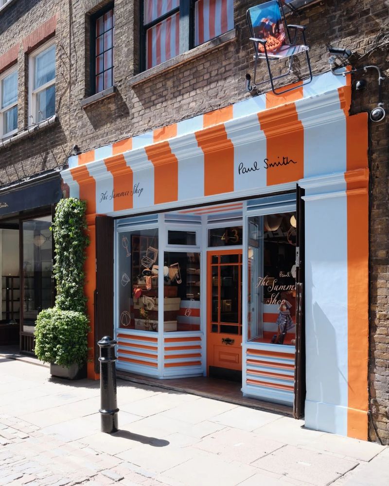 PAUL SMITH Brings British Summer to Life with a New Pop-Up Boutique in London’s Covent Garden