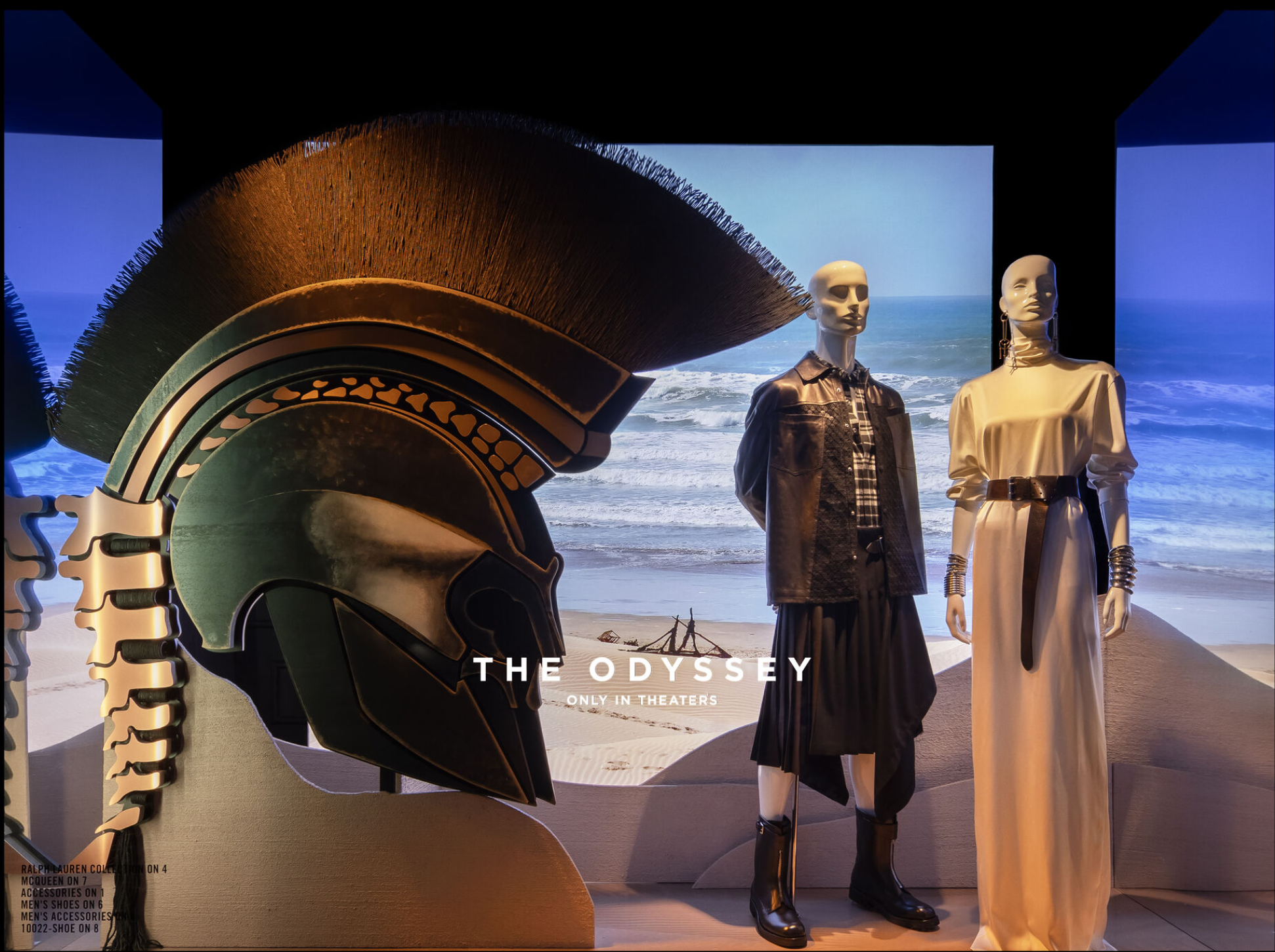 Saks Fifth Avenue Celebrates The Odyssey with an Epic Flagship Window Experience