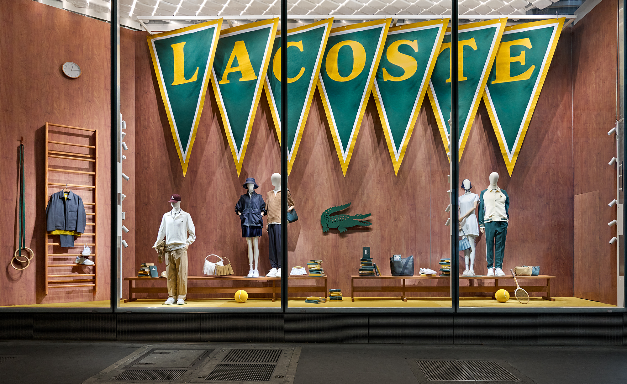 Entering Fall: Lacoste FW26 Takes Over the Champs-Élysées