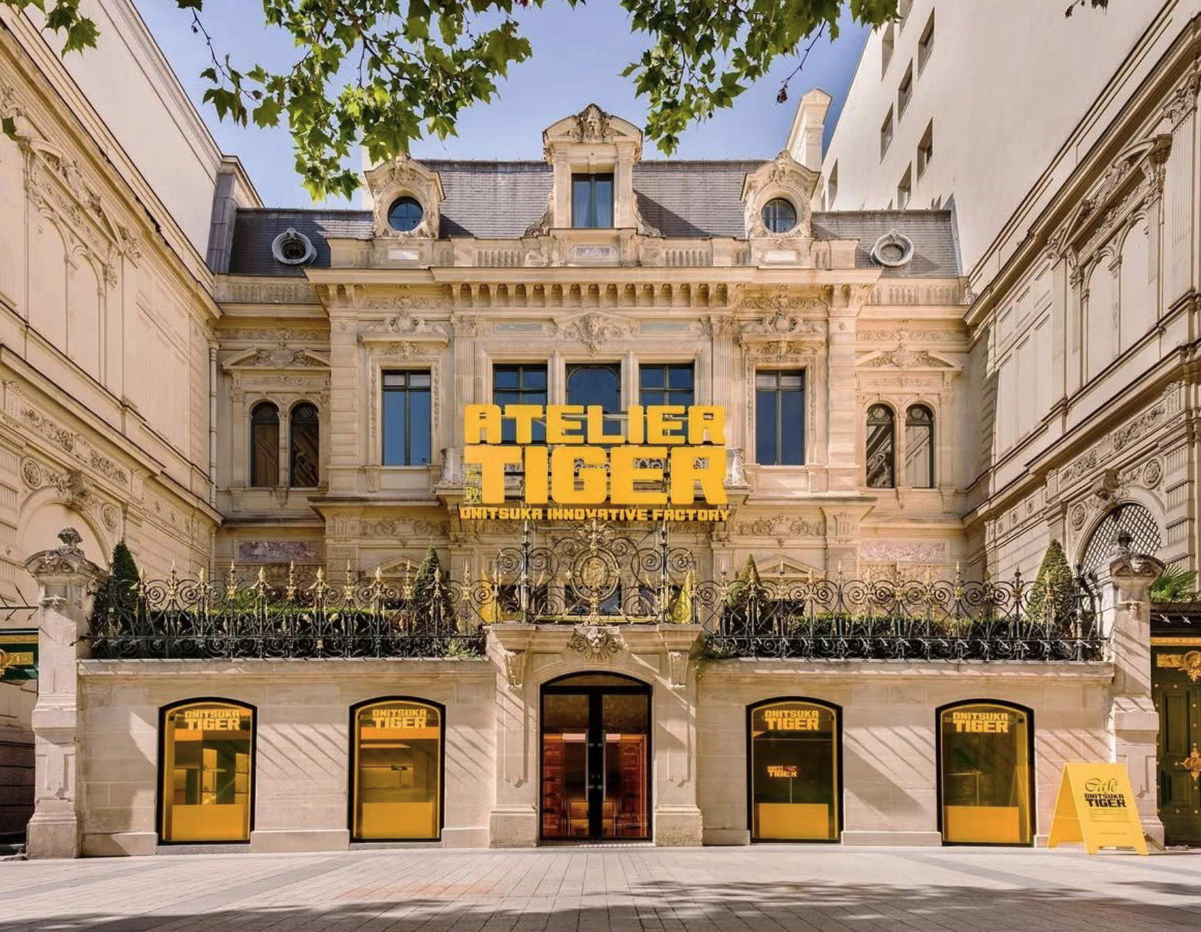 Onitsuka Tiger Opens ATELIER TIGER on the Champs-Élysées