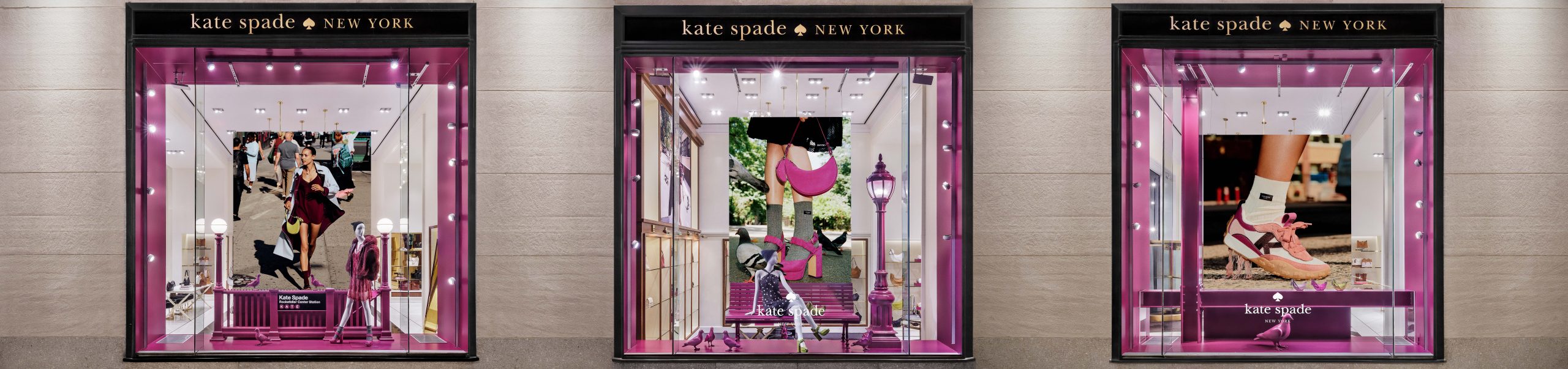 Kate Spade’s Beet Takeover: One Color. One Brand. Multiple Locations in Sync