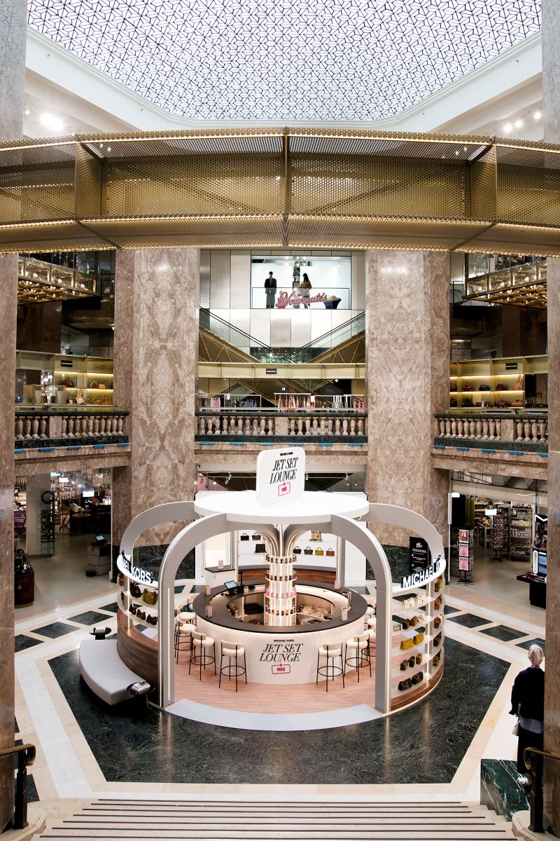 Michael Kors Brings the Jet Set Lounge to Paris